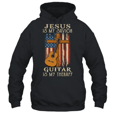 Jesus Is My Savior Guitar Is My Therapy Shirt & Hoodie | siriusteestore