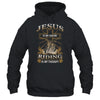 Jesus Is My Savior Riding Is My Therapy Funny Motorcycle Shirt & Hoodie | siriusteestore