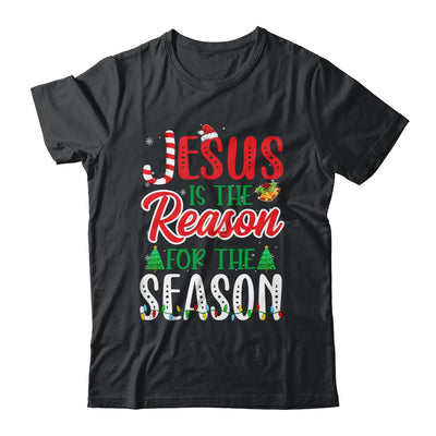 Jesus Is The Reason For The Season Christian Candy Xmas Shirt & Sweatshirt | siriusteestore
