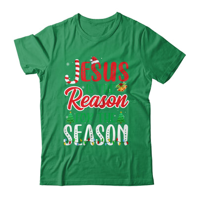 Jesus Is The Reason For The Season Christian Candy Xmas Shirt & Sweatshirt | siriusteestore