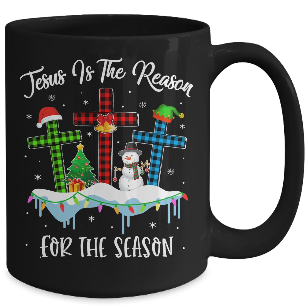 Jesus Is The Reason For The Season Christian Christmas Xmas Mug | siriusteestore