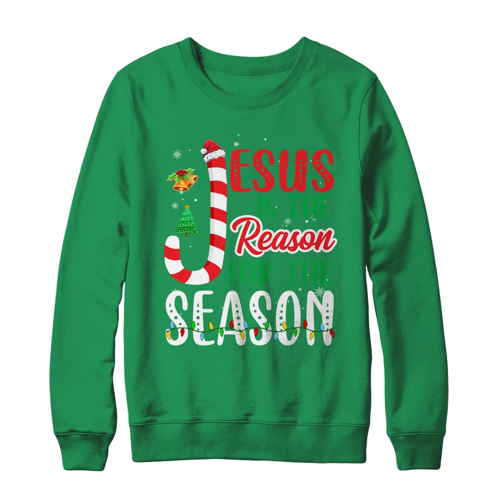 Jesus Is The Reason For The Season Christian Faith Christmas Shirt & Sweatshirt | siriusteestore