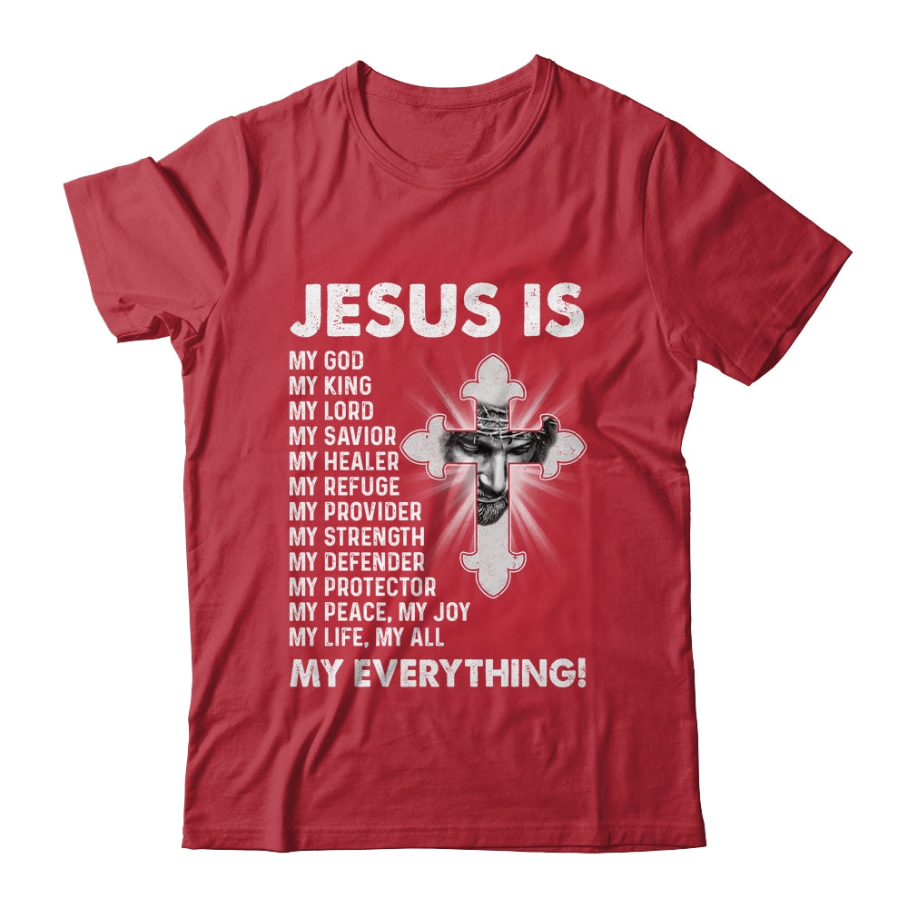Jesus My Savior Lord Christian God Cross Women Men Kids Shirt & Hoodie | siriusteestore