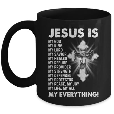 Jesus My Savior Lord Christian God Cross Women Men Kids Mug | siriusteestore