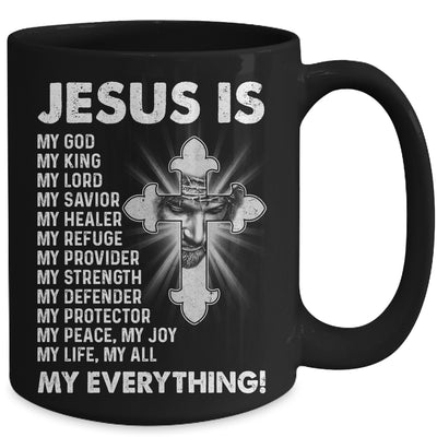 Jesus My Savior Lord Christian God Cross Women Men Kids Mug | siriusteestore