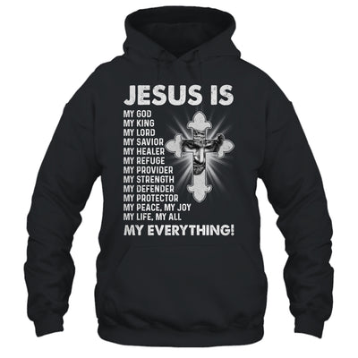 Jesus My Savior Lord Christian God Cross Women Men Kids Shirt & Hoodie | siriusteestore