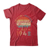 July 1942 Vintage 80 Years Old Retro 80th Birthday Shirt & Hoodie | siriusteestore