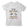 July Birthday Leopard It's My Birthday July Queen Shirt & Tank Top | siriusteestore