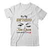 June Birthday Leopard It's My Birthday June Queen Shirt & Tank Top | siriusteestore