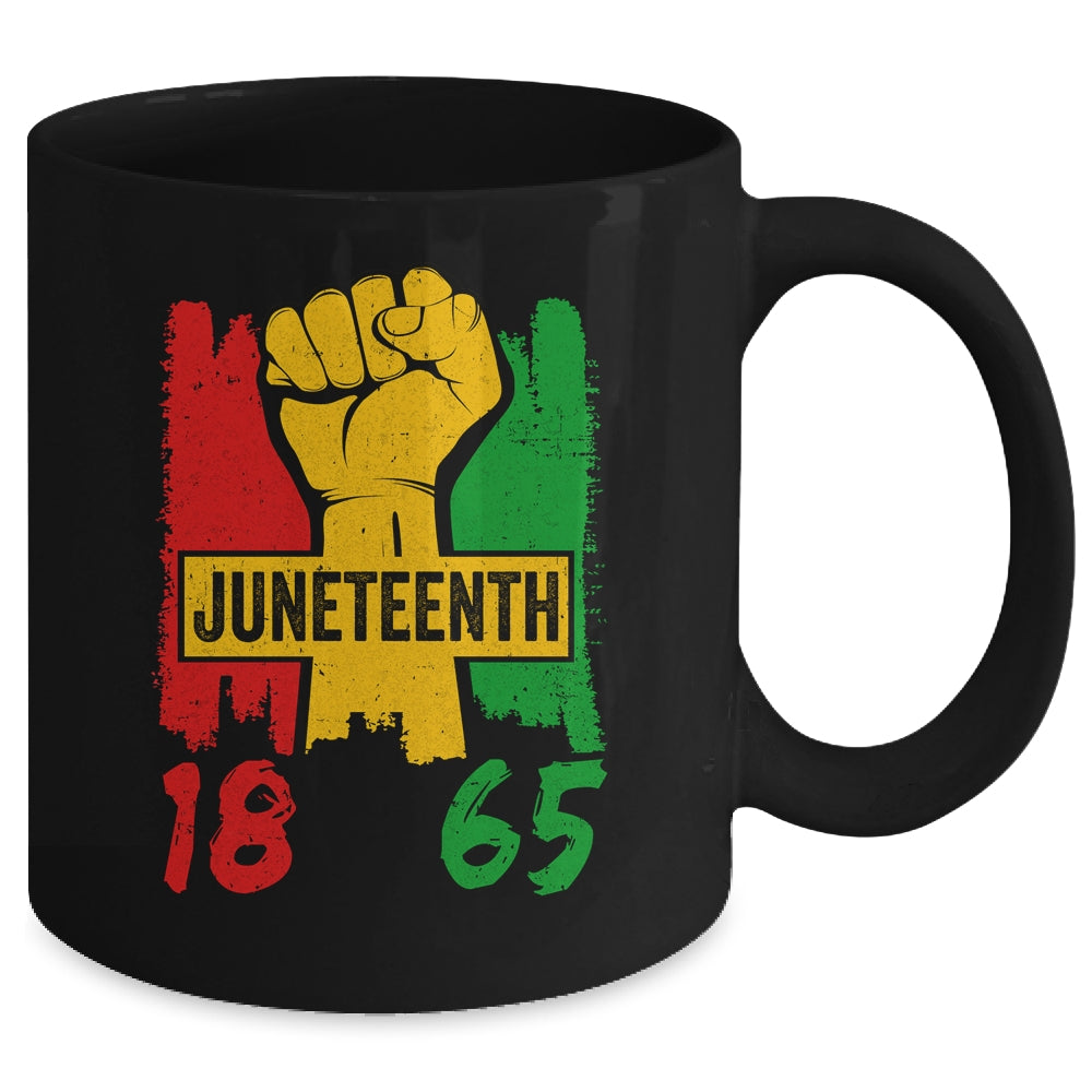 Juneteenth 18 65 African American Black History Month Mug | siriusteestore