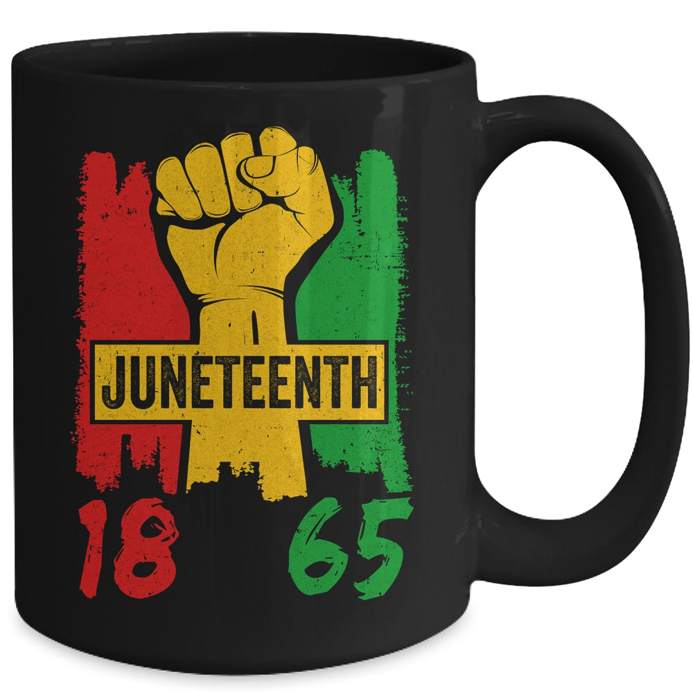 Juneteenth 18 65 African American Black History Month Mug | siriusteestore