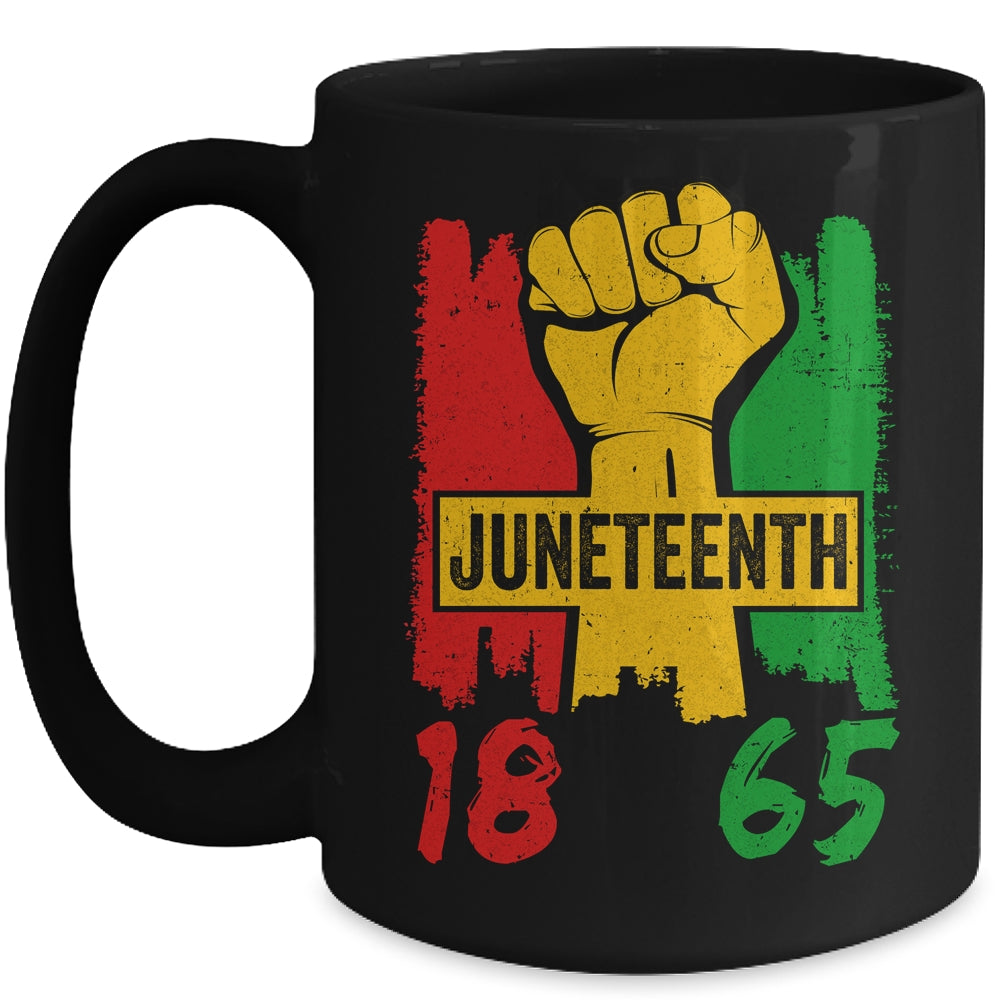 Juneteenth 18 65 African American Black History Month Mug | siriusteestore