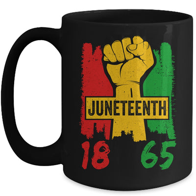 Juneteenth 18 65 African American Black History Month Mug | siriusteestore