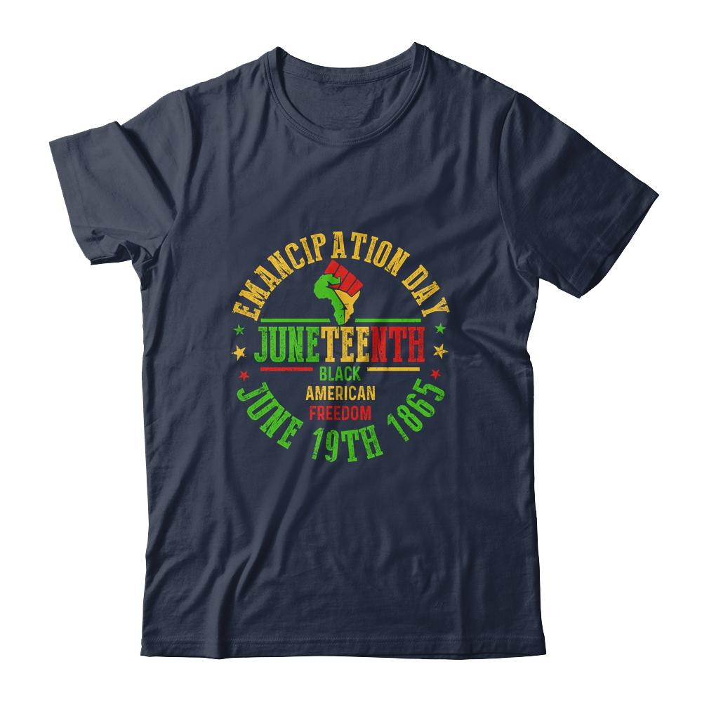 Juneteenth African American Freedom Black History June 19 Shirt & Tank Top | Siriustee.com