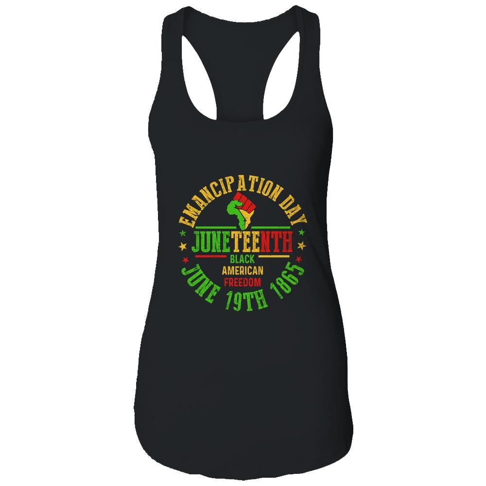 Juneteenth African American Freedom Black History June 19 Shirt & Tank Top | Siriustee.com