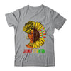 Juneteenth Black History African American Women Sunflower Shirt & Tank Top | siriusteestore