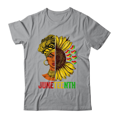 Juneteenth Black History African American Women Sunflower Shirt & Tank Top | siriusteestore
