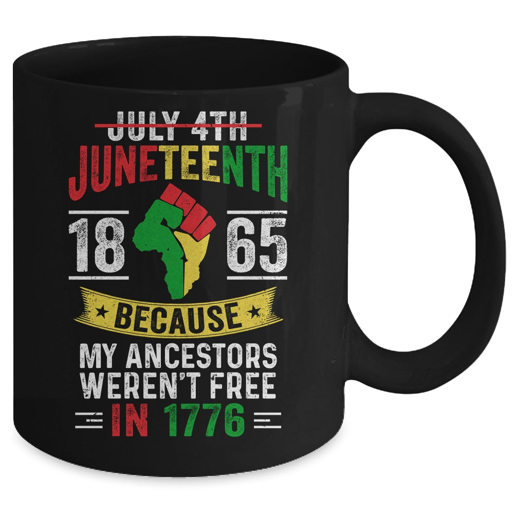 Juneteenth Black History Pride African American Freedom Mug | siriusteestore