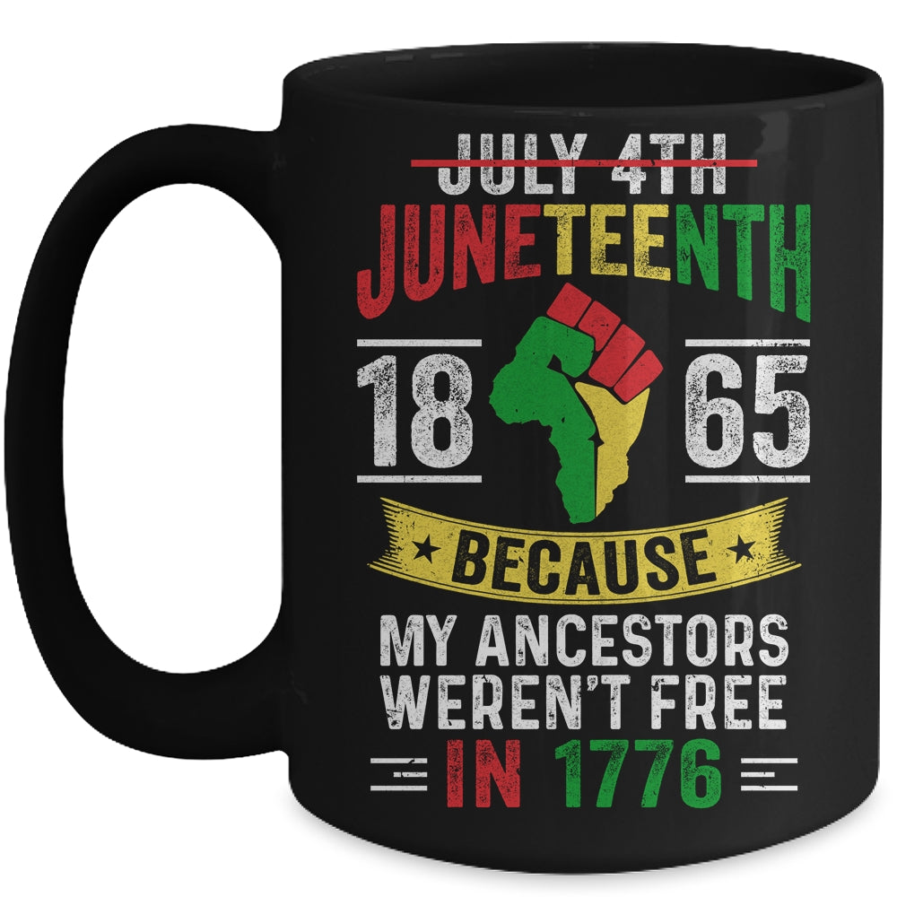 Juneteenth Black History Pride African American Freedom Mug | siriusteestore