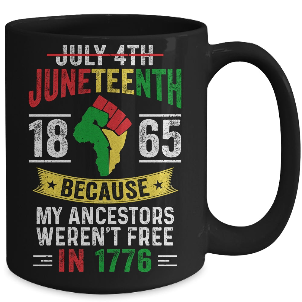 Juneteenth Black History Pride African American Freedom Mug | siriusteestore