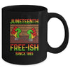 Juneteenth Flag Free-Ish Since 1865 Black History Mug | siriusteestore