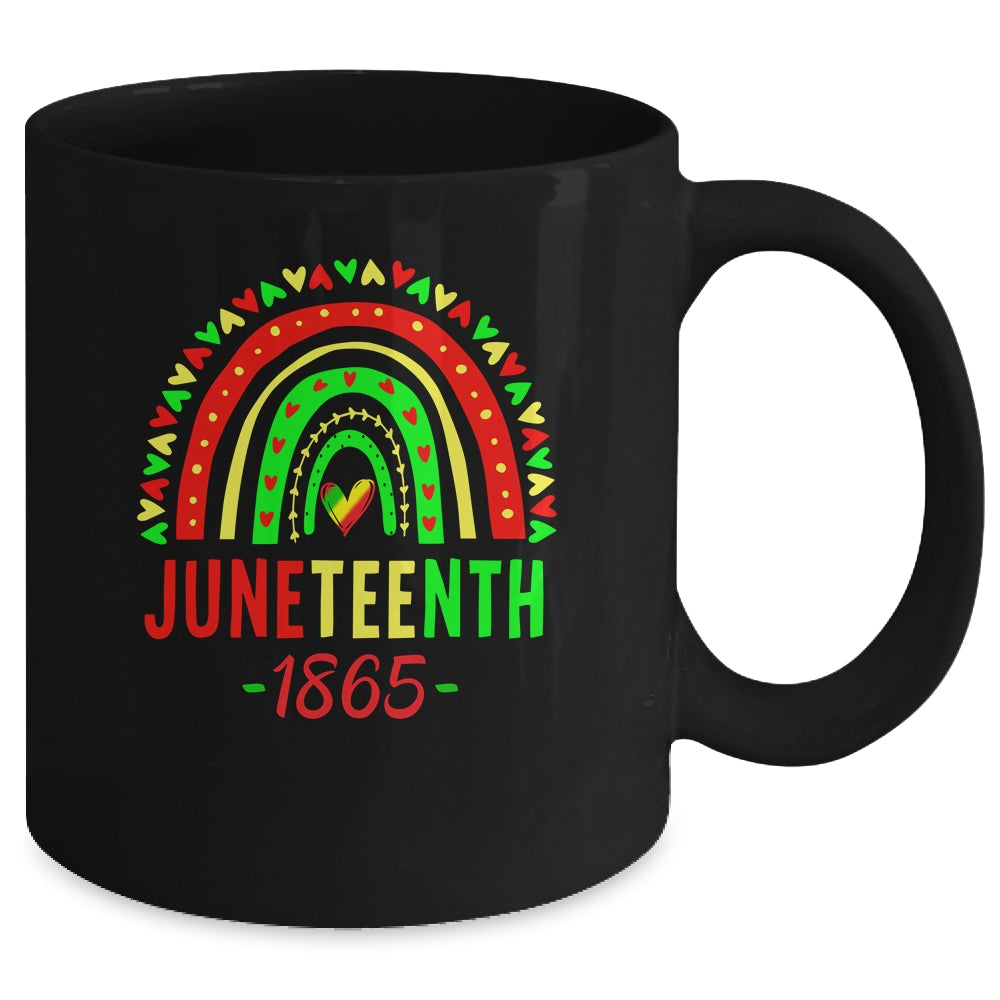 Juneteenth For Women Men Kids Juneteenth Day Rainbow Mug | siriusteestore