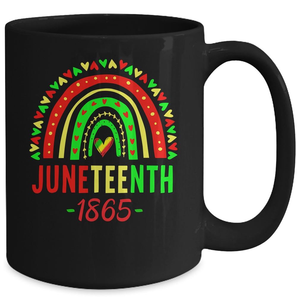 Juneteenth For Women Men Kids Juneteenth Day Rainbow Mug | siriusteestore