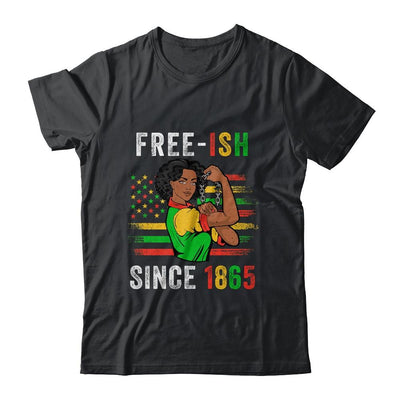 Juneteenth Free-Ish Since 1865 Black Pride Women Shirt & Tank Top | Siriustee.com