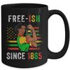 Juneteenth Free-Ish Since 1865 Black Pride Women Mug | siriusteestore