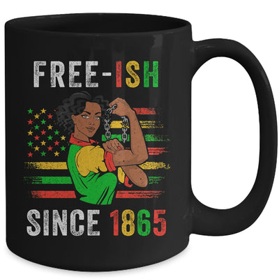 Juneteenth Free-Ish Since 1865 Black Pride Women Mug | siriusteestore
