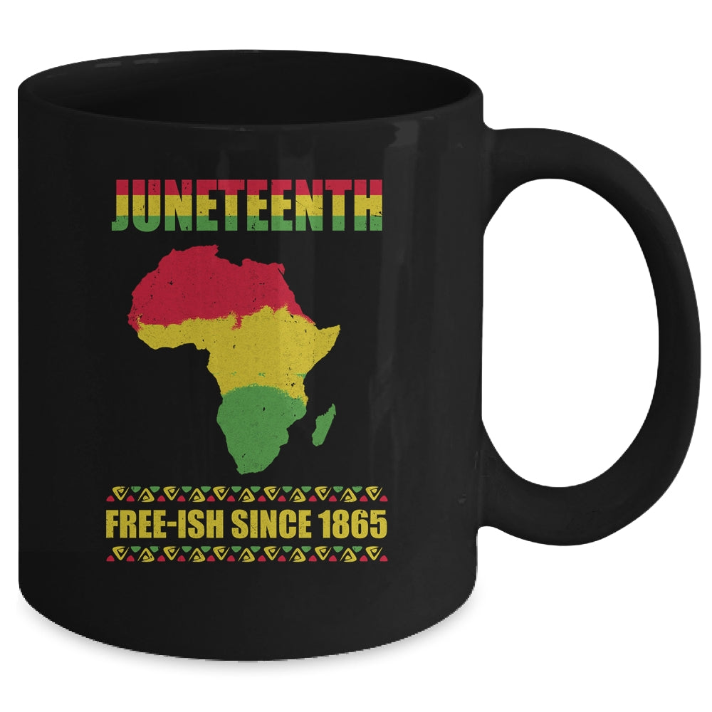 Juneteenth Freeish Since 1865 Black History Melanin Ancestor Mug | siriusteestore