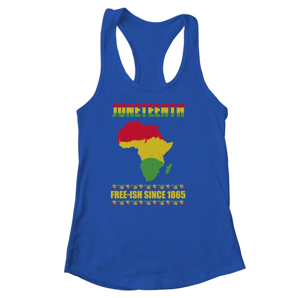 Juneteenth Freeish Since 1865 Black History Melanin Ancestor Shirt & Tank Top | siriusteestore