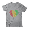 Juneteenth Heart Black History Afro American African Freedom Shirt & Tank Top | siriusteestore