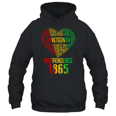 Juneteenth Heart Black History Afro American African Women Shirt & Tank Top | siriusteestore