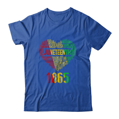 Juneteenth Heart Black History Afro American Women Girl Men Shirt & Tank Top | siriusteestore