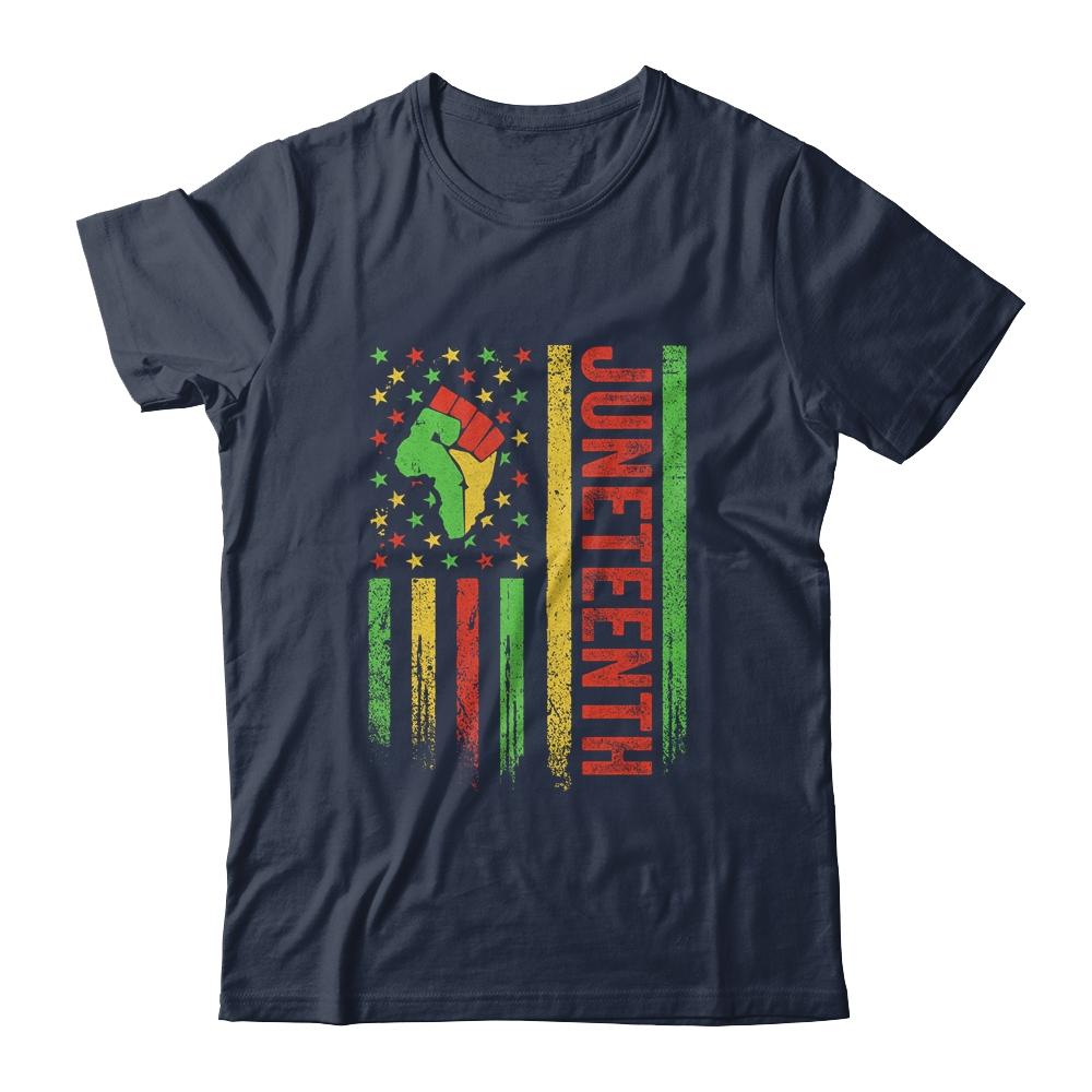Juneteenth In Flag For Black History Day Black History T-Shirt & Tank Top | Siriustee.com.com