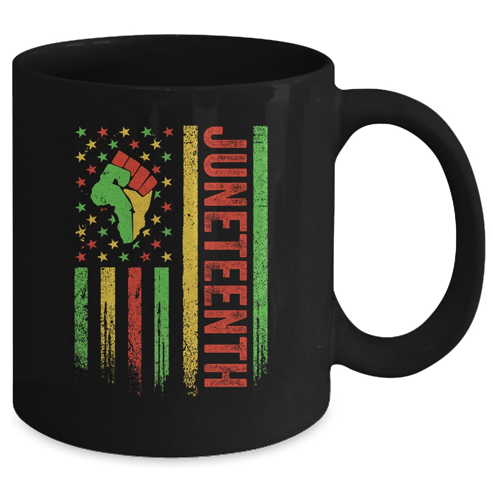 Juneteenth In Flag For Black History Day Black History Mug | siriusteestore