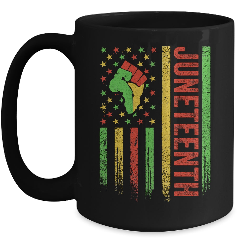 Juneteenth In Flag For Black History Day Black History Mug | siriusteestore