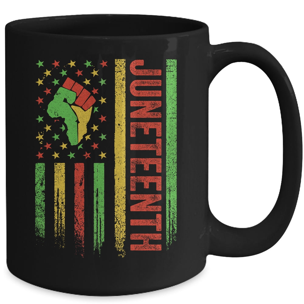Juneteenth In Flag For Black History Day Black History Mug | siriusteestore