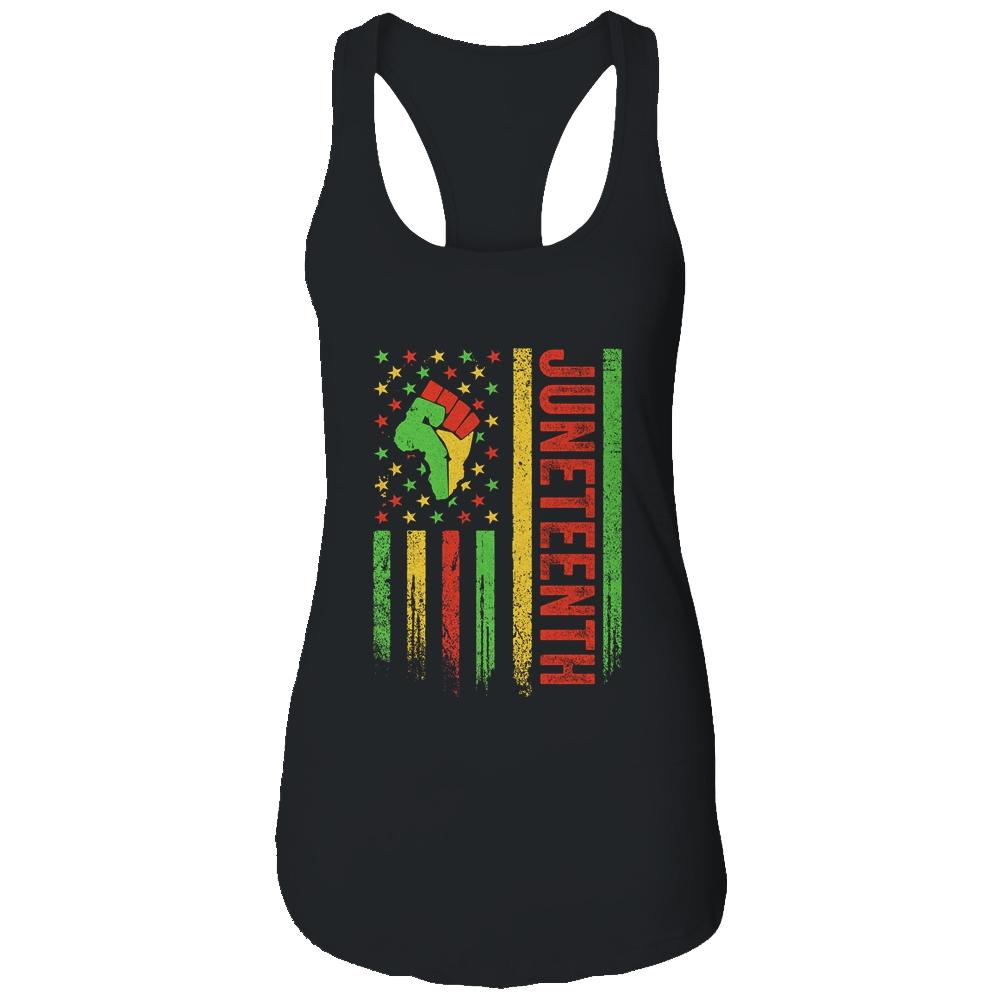 Juneteenth In Flag For Black History Day Black History T-Shirt & Tank Top | Siriustee.com.com