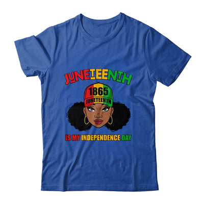 Juneteenth Is My Independence Day Black Girl Melanin Women Shirt & Tank Top | siriusteestore