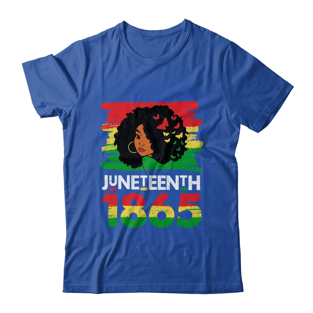 Juneteenth Is My Independence Day Black Women Black Pride Shirt & Tank Top | siriusteestore