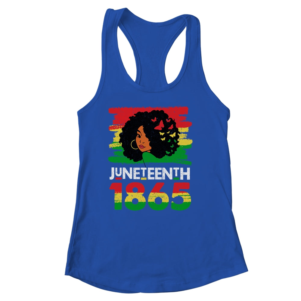 Juneteenth Is My Independence Day Black Women Black Pride Shirt & Tank Top | siriusteestore