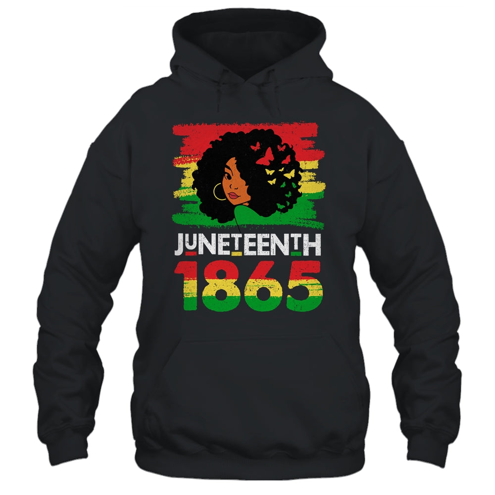 Juneteenth Is My Independence Day Black Women Black Pride Shirt & Tank Top | siriusteestore