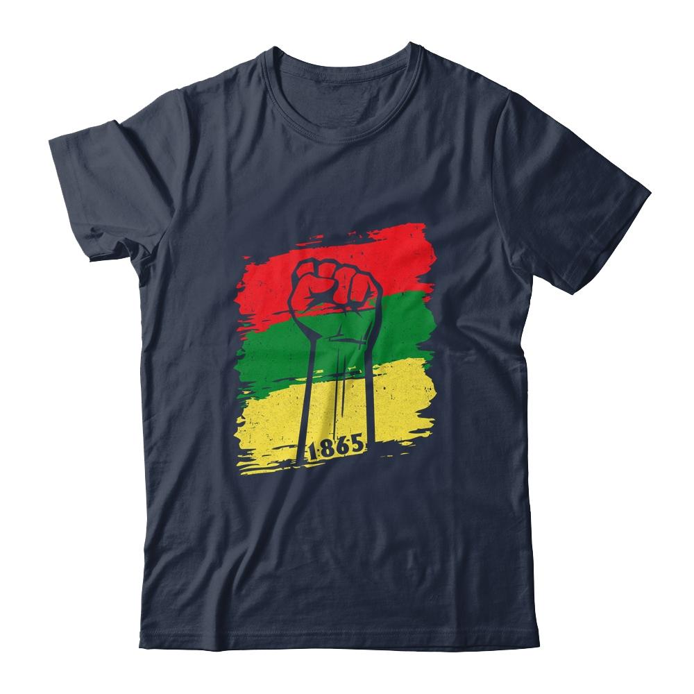 Juneteenth My Ancestors Free Black African Flag Pride T-Shirt & Tank Top | Siriustee.com.com