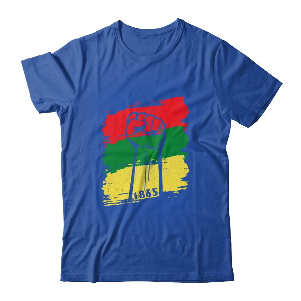 Juneteenth My Ancestors Free Black African Flag Pride T-Shirt & Tank Top | Siriustee.com.com