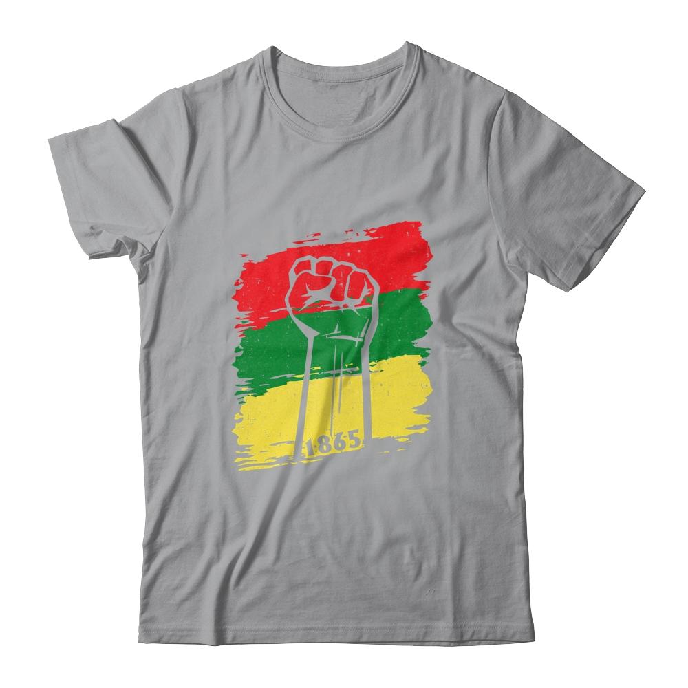 Juneteenth My Ancestors Free Black African Flag Pride T-Shirt & Tank Top | Siriustee.com.com