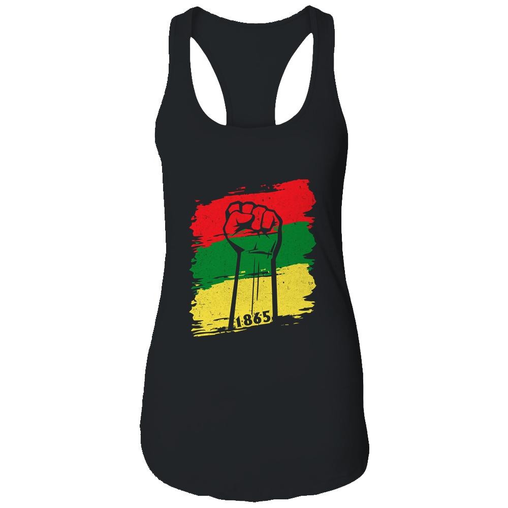 Juneteenth My Ancestors Free Black African Flag Pride T-Shirt & Tank Top | Siriustee.com.com