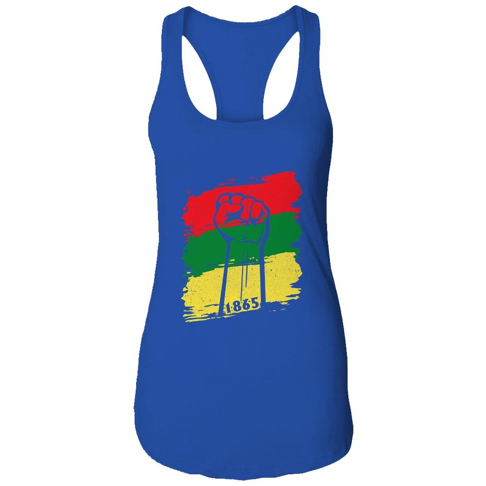 Juneteenth My Ancestors Free Black African Flag Pride T-Shirt & Tank Top | Siriustee.com.com