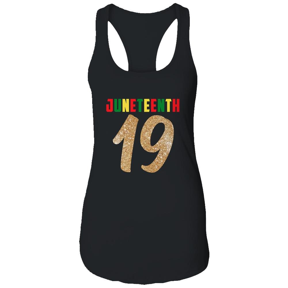 Juneteenth Pride Queen Melanin African American June 19th T-Shirt & Tank Top | Siriustee.com.com